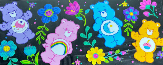 Care Bears 🐻 With Flowers (UV DTF)