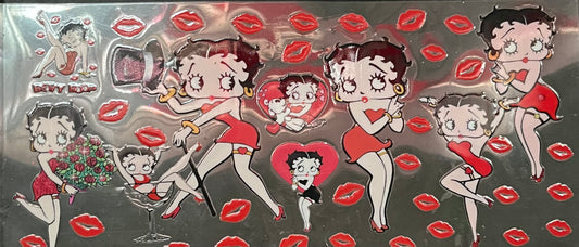 Kisses red Betty boop(UV DTF)